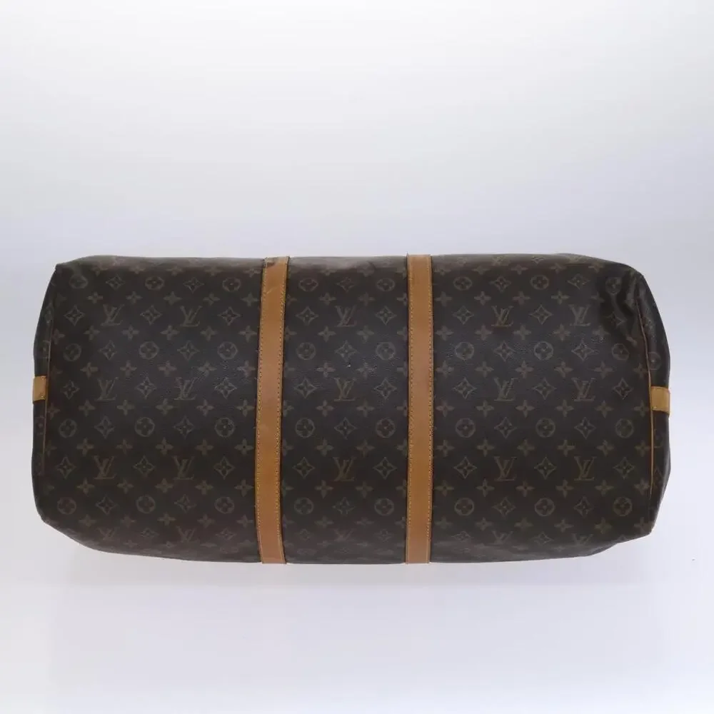 LOUIS VUITTON Monogram Keepall Bandouliere 60 Boston Bag M41412